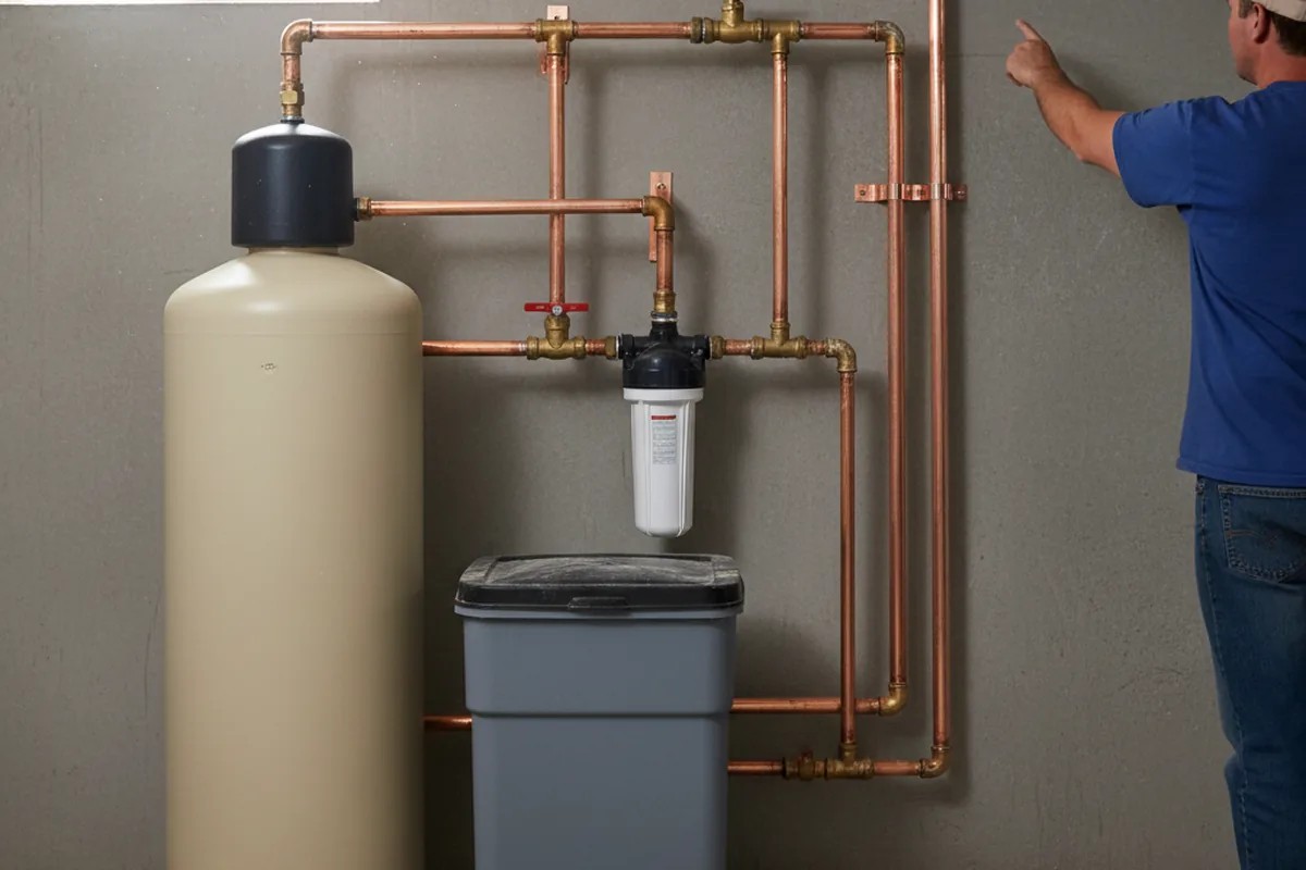 Whole-house water treatment system installed in Casa Grande